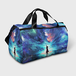 Сумки спортивные Дотянуться до космоса, цвет: 3D-принт