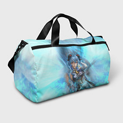 Сумки спортивные Гань Юй Ganyu Геншин Импакт Z, цвет: 3D-принт