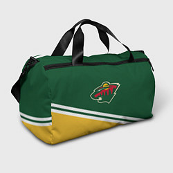 Сумки спортивные Minnesota Wild NHL, цвет: 3D-принт