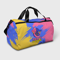 Сумки спортивные Huggy Wuggy and Kissy Missy Poppy Playtime, цвет: 3D-принт