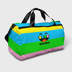 Сумки спортивные Toca Boca Logo Тока Бока, цвет: 3D-принт