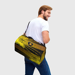 Сумки спортивные Lamborghini - Следы от шин, цвет: 3D-принт — фото 2