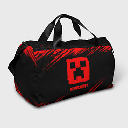 Спортивная сумка MINECRAFT - Красный Крипер