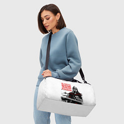 Сумки спортивные НЕ ТОПТАТЬ ВРАГАМ ЗЕМЛЮ РУССКУЮ, цвет: 3D-принт — фото 2