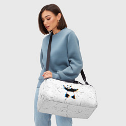 Сумки спортивные Banksy Panda with guns Бэнкси, цвет: 3D-принт — фото 2