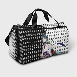 Сумки спортивные СЯО - АДЕПТ ГЕНШИН ИМПАКТ, цвет: 3D-принт