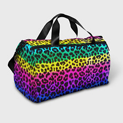 Сумки спортивные Leopard Pattern Neon, цвет: 3D-принт