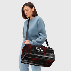 Сумки спортивные KoЯn Корн потеки, цвет: 3D-принт — фото 2