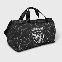 Сумки спортивные Scorpions КОТ Трещины, цвет: 3D-принт