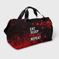 Сумки спортивные Eat Sleep Fallout Repeat Краска, цвет: 3D-принт