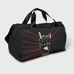 Сумки спортивные Stay hard, цвет: 3D-принт