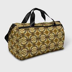 Спортивная сумка Калейдоскоп GOLD золотые 3D текстуры