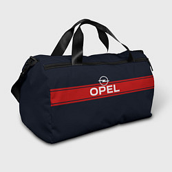 Сумки спортивные Opel blue theme, цвет: 3D-принт
