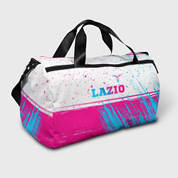 Сумки спортивные Lazio neon gradient style: символ сверху, цвет: 3D-принт