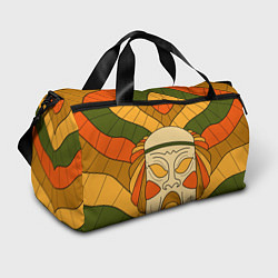 Сумки спортивные Polynesian tiki SCREAMY, цвет: 3D-принт