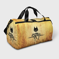 Сумки спортивные Игра бродячий кот stray game cat, цвет: 3D-принт