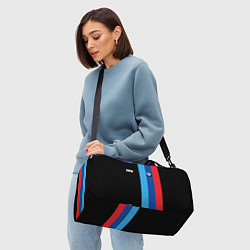 Сумки спортивные BMW - М Линии : Черный, цвет: 3D-принт — фото 2