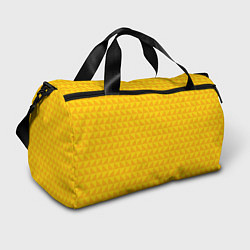 Спортивная сумка Геометрия - желтые треугольники