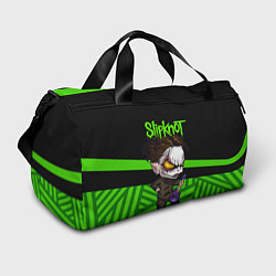 Сумки спортивные Slipknot dark green, цвет: 3D-принт