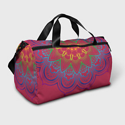 Сумки спортивные Viva magenta mandala, цвет: 3D-принт