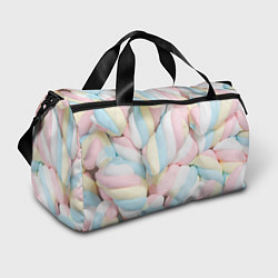 Сумки спортивные Маршмелллоу паттерн, цвет: 3D-принт