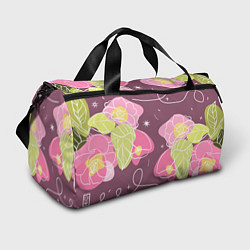 Сумки спортивные Звезды в цветах лайн, цвет: 3D-принт