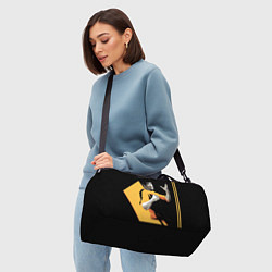 Сумки спортивные Брюс Ли арт, цвет: 3D-принт — фото 2