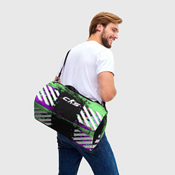 Сумки спортивные Counter Strike 2 - Neon, цвет: 3D-принт — фото 2