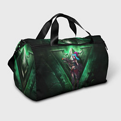 Сумки спортивные Jinx art arcane league of legends, цвет: 3D-принт