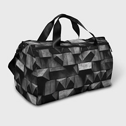 Сумки спортивные Обман зрения и каменные плиты, цвет: 3D-принт