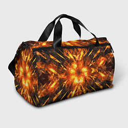 Сумки спортивные Fire abstract, цвет: 3D-принт