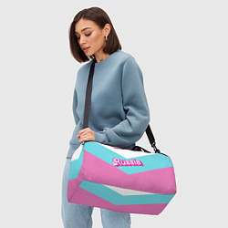 Сумки спортивные Russia - barbie style, цвет: 3D-принт — фото 2