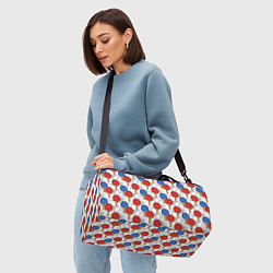 Сумки спортивные Настольный теннис - ракетки, цвет: 3D-принт — фото 2