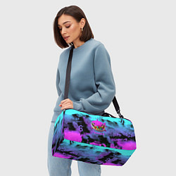 Сумки спортивные 6ix9ine neon, цвет: 3D-принт — фото 2