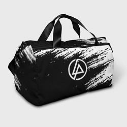 Сумки спортивные Linkin Park - black and white, цвет: 3D-принт