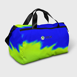 Сумки спортивные Xbox кислотный стиль текстура, цвет: 3D-принт