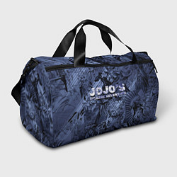 Спортивная сумка ДжоДжо на фоне манги