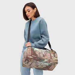 Сумки спортивные Город в восточном стиле, цвет: 3D-принт — фото 2