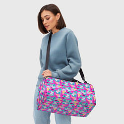 Сумки спортивные Единорог с мороженым - dab dance, цвет: 3D-принт — фото 2