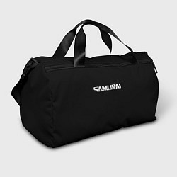 Сумки спортивные Samurai logo white, цвет: 3D-принт