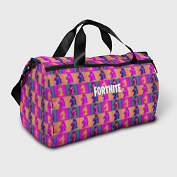 Сумки спортивные Fortnite logo pattern game, цвет: 3D-принт