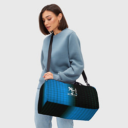 Сумки спортивные Portal pattern geometry, цвет: 3D-принт — фото 2