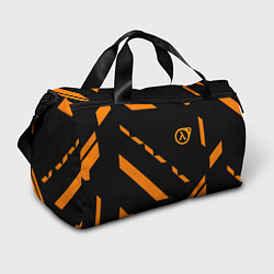 Спортивная сумка Half life geometry orange