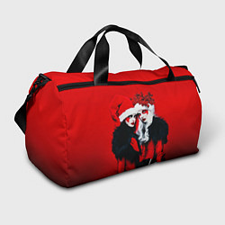 Сумки спортивные Новые снегурочки - высокая мода, цвет: 3D-принт