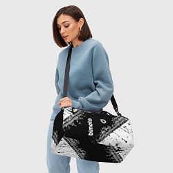 Сумки спортивные Bimoto - следы от шин, цвет: 3D-принт — фото 2