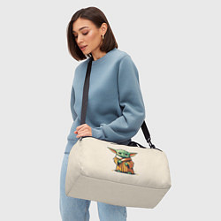 Сумки спортивные Малыш Грогу - Мандолорец, цвет: 3D-принт — фото 2