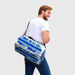 Сумки спортивные Капли краски, цвет: 3D-принт — фото 2