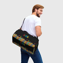 Сумки спортивные Game over, цвет: 3D-принт — фото 2