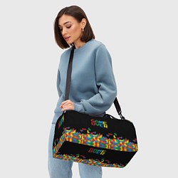 Сумки спортивные Game over, цвет: 3D-принт — фото 2