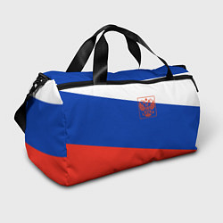 Спортивная сумка Россия флаг с гербом